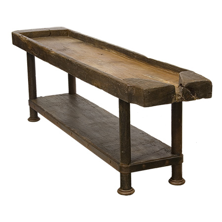 Antique Bean Sorting Table