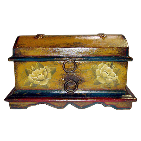 Handpainted Wood Box