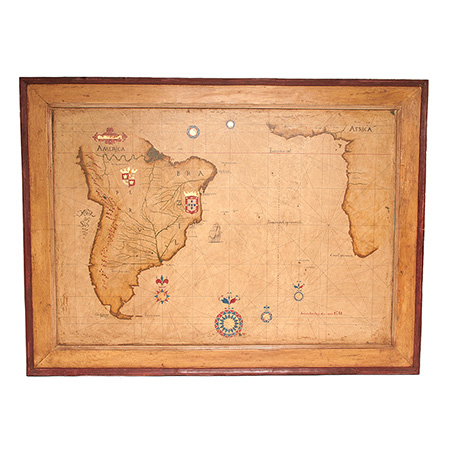 Antique Map Painting