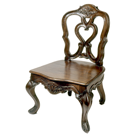 Handcarved Side Chair