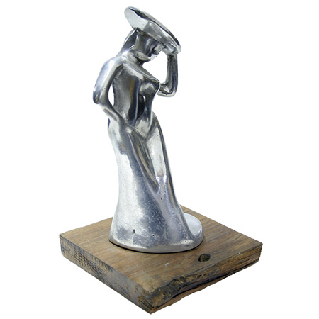 Silver Plated Statue